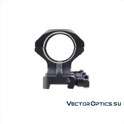 Кронштейн Vector Optics X-Accu 1.2" Medium Profile 30мм на Picatinny, база 154мм, средний (h=17мм),6 винтов,чёрный, 230г (XASR-3010)