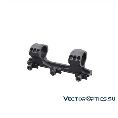 Кронштейн Vector Optics X-Accu 1.4&quot; High Profile 30мм на Picatinny 20 MOA, база 154мм, высокий (h=20мм), 6 винтов, 240г (XASR-3012)