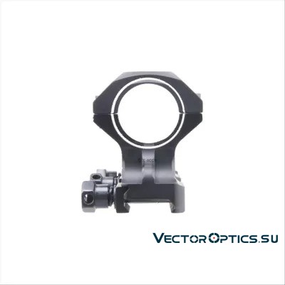 Кронштейн Vector Optics X-Accu 1.4" High Profile 30мм на Picatinny 20 MOA, база 154мм, высокий (h=20мм), 6 винтов, 240г (XASR-3012)