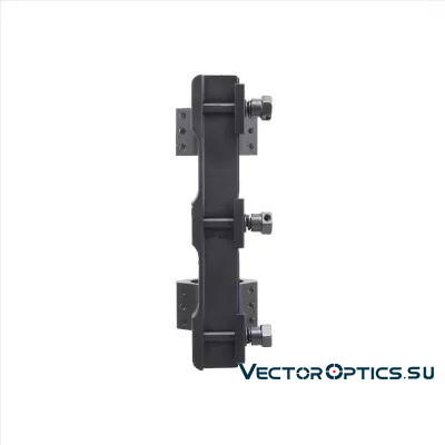 Кронштейн Vector Optics X-Accu 1.4" High Profile 30мм на Picatinny 20 MOA, база 154мм, высокий (h=20мм), 6 винтов, 240г (XASR-3012)