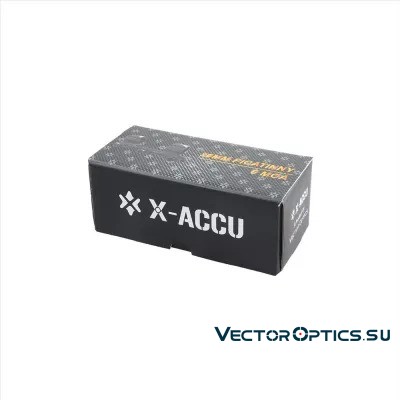 Кронштейн Vector Optics X-Accu 1.4" High Profile 30мм на Picatinny 20 MOA, база 154мм, высокий (h=20мм), 6 винтов, 240г (XASR-3012)