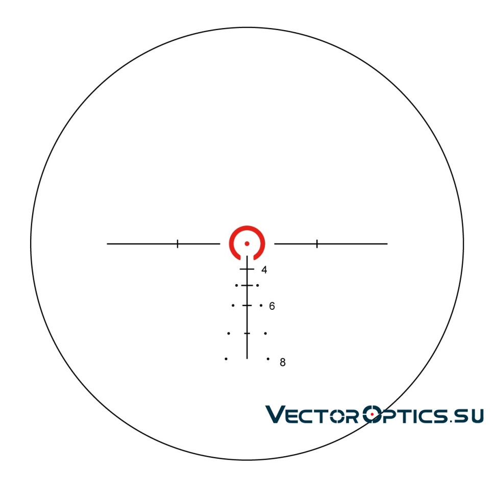 Оптический прицел Vector Optics Taurus 1-6x24 SFP кольца 30мм 🏆 купить ...