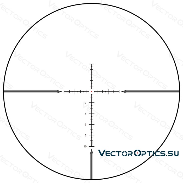 Оптический прицел Vector Optics Taurus 6-24x50 SFP HD HT кольца 30мм