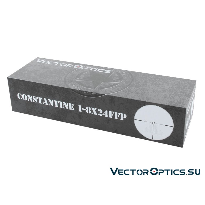 Оптический прицел Vector Optics Constantine 1-8x24 FFP кольца 30мм