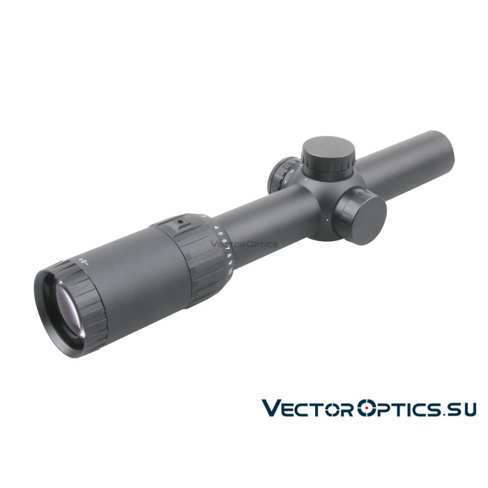 Оптический прицел Vector Optics Constantine 1-10x24 SFP кольца 30мм