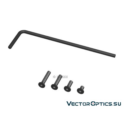 Комплект адаптеров для полуколец Vector Optics X-ACCU 34мм (XASR-A01)