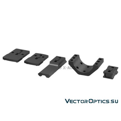 Комплект адаптеров для полуколец Vector Optics X-ACCU 34мм (XASR-A01)