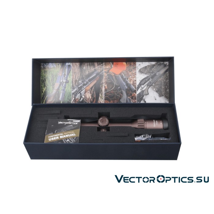 Оптический прицел Vector Optics Continental Tactical X6 1-6x24 SFP FDE кольца 30мм