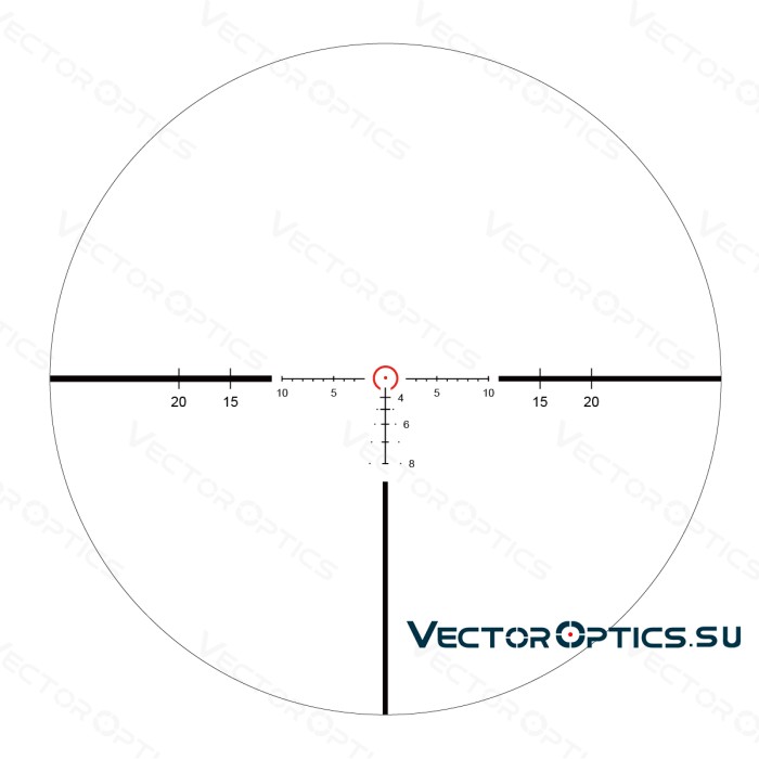 Оптический прицел Vector Optics Continental Tactical X6 1-6x24 SFP FDE кольца 30мм