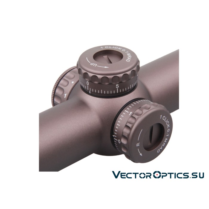 Оптический прицел Vector Optics Continental Tactical X6 1-6x24 SFP FDE кольца 30мм