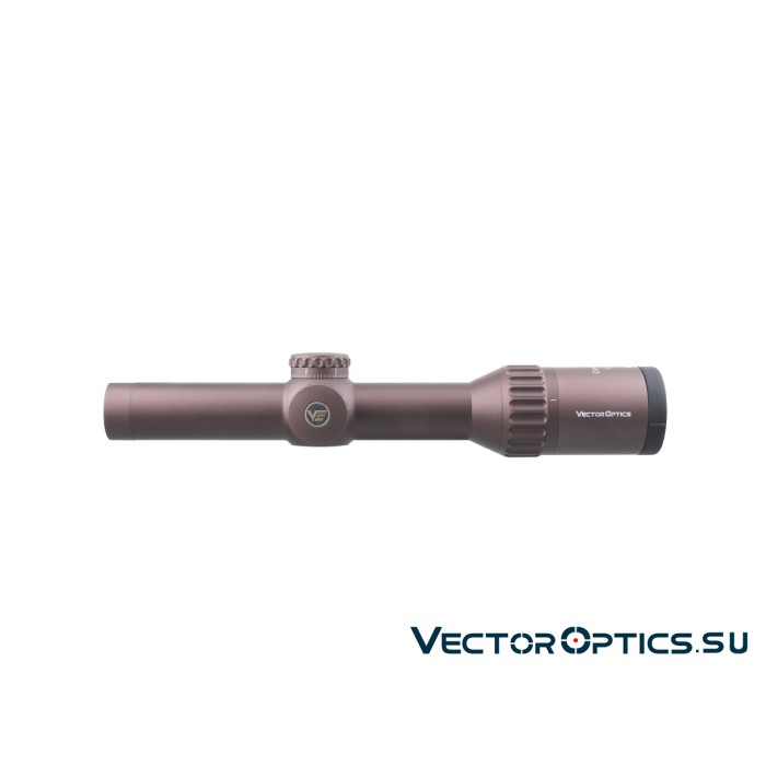 Оптический прицел Vector Optics Continental Tactical X6 1-6x24 SFP FDE кольца 30мм