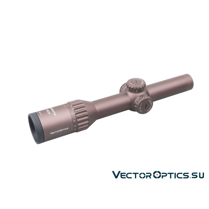 Оптический прицел Vector Optics Continental Tactical X6 1-6x24 SFP FDE кольца 30мм