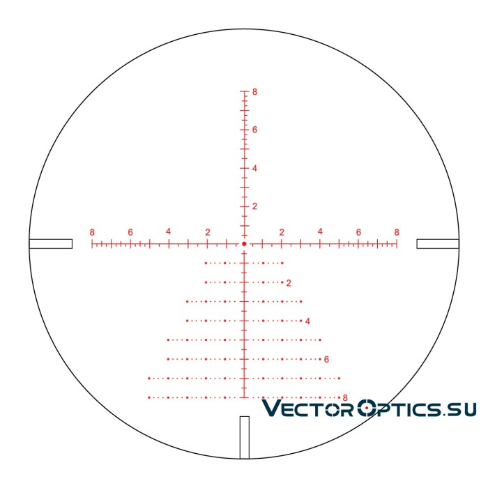 Оптический прицел Vector Optics Continental Tactical X6 4-24x50 FDE Zero Stop кольца 30мм