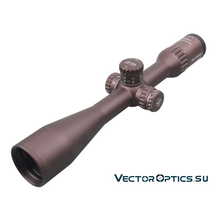 Оптический прицел Vector Optics Continental Tactical X6 4-24x50 FDE Zero Stop кольца 30мм