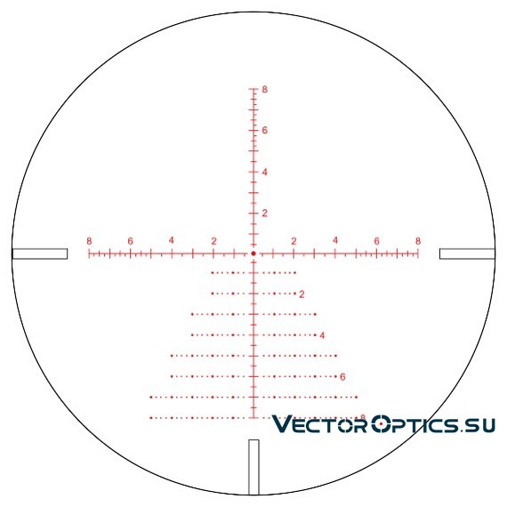 Оптический прицел Vector Optics Continental Tactical ARI X6 3-18х50 SFP Zero Stop кольца 30мм