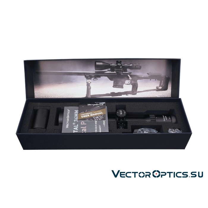 Оптический прицел Vector Optics Continental Tactical ARI X6 4-24x50 SFP Zero Stop кольца 30мм