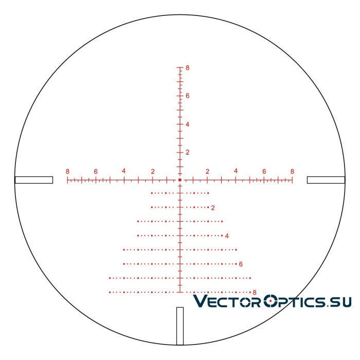 Оптический прицел Vector Optics Continental Tactical ARI X6 4-24x50 SFP Zero Stop кольца 30мм