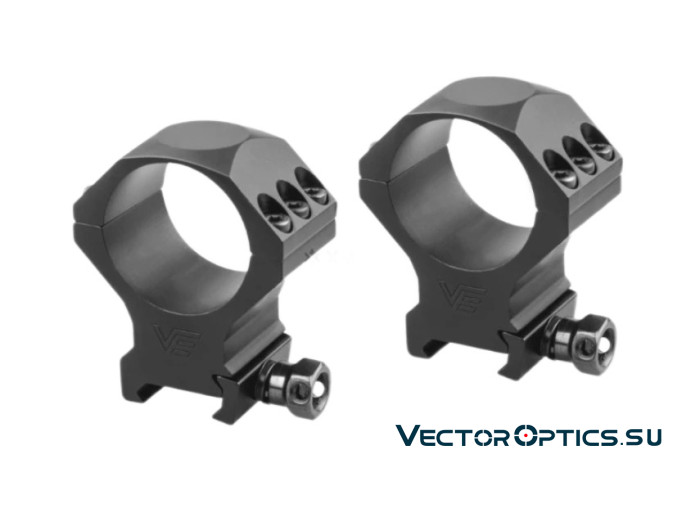 Кольца Vector Optics 34мм, H=35мм, Средние на Picatinny/Weaver (SCTM-53)