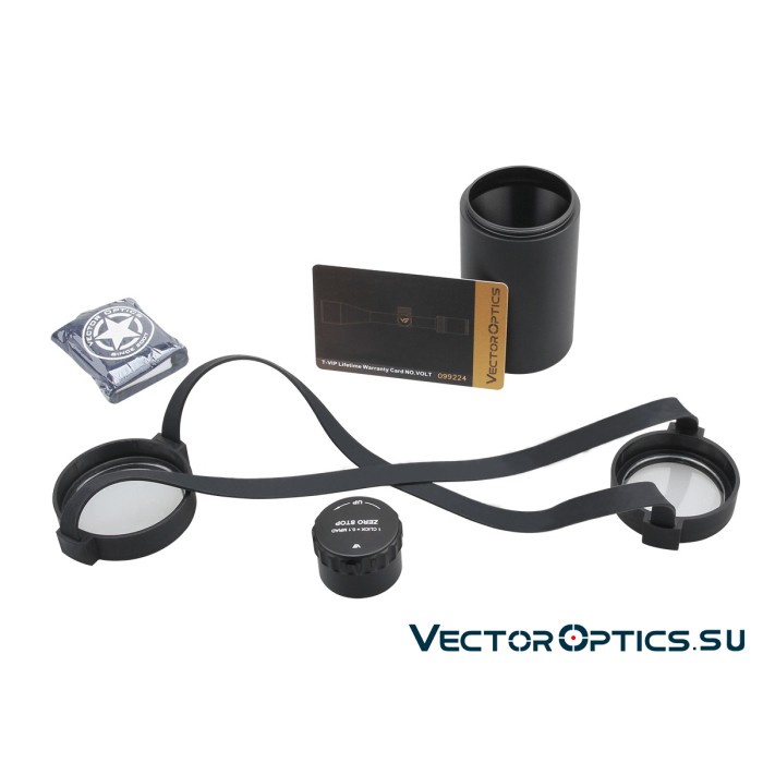 Оптический прицел Vector Optics Continental Tactical X8 2-16x44 SFP ED Zero Stop кольца 30мм