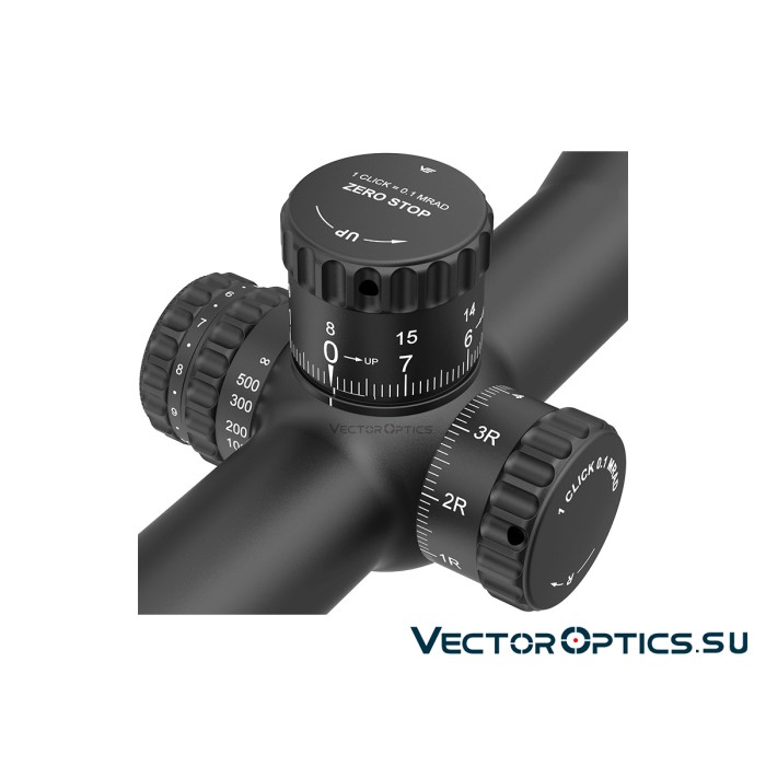 Оптический прицел Vector Optics Continental Tactical X8 2-16x44 SFP ED Zero Stop кольца 30мм