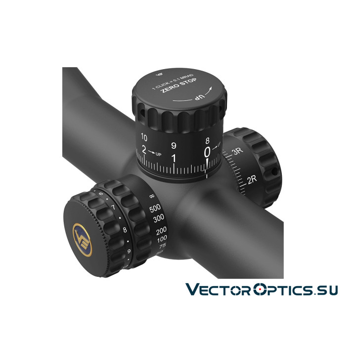 Оптический прицел Vector Optics Continental Tactical X8 2-16x44 SFP ED Zero Stop кольца 30мм