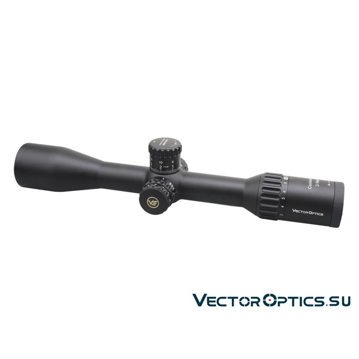 Оптический прицел Vector Optics Continental Tactical X8 2-16x44 SFP ED Zero Stop кольца 30мм