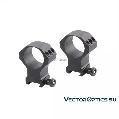 Кольца Vector Optics 34мм, H=40мм, Высокие на Picatinny/Weaver (SCTM-54)